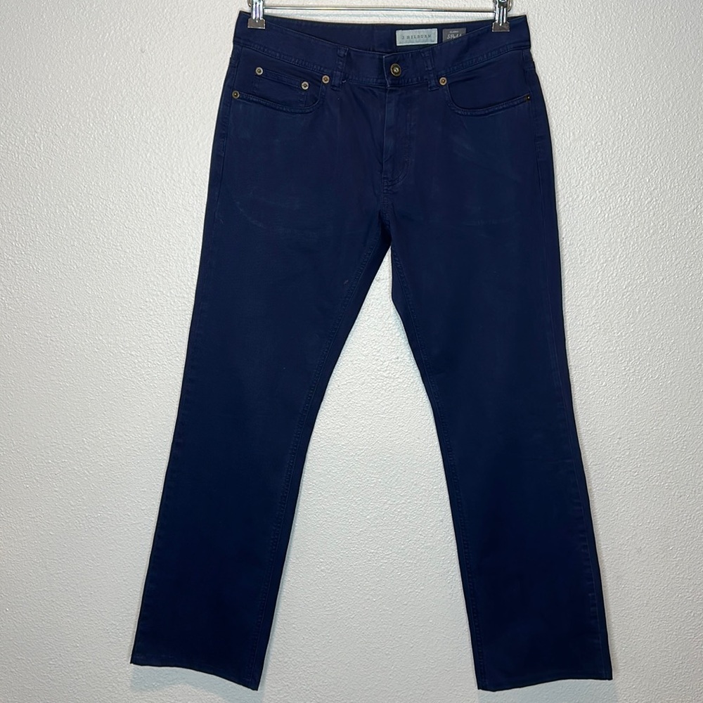 J.Hilburn Classic 5-Pocket Twill Mens Pants size 30